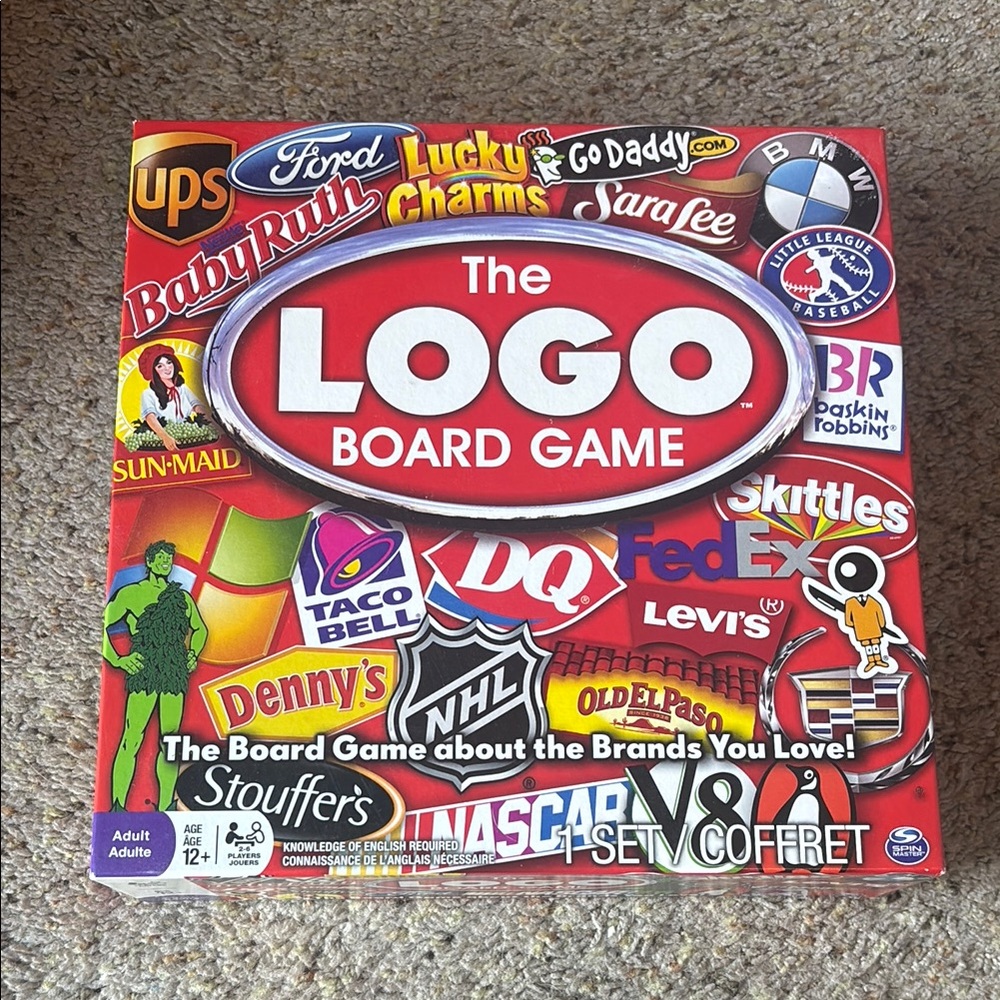The Logo Board Game - Red Edition
